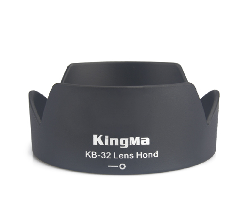 KingMa KB-32 Lens hood for Nikon D7100 D7200 D7500 Camera
