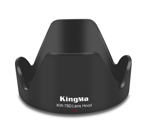 KingMa KW-78D Lens hood for Canon 60D 70D 77D Camera