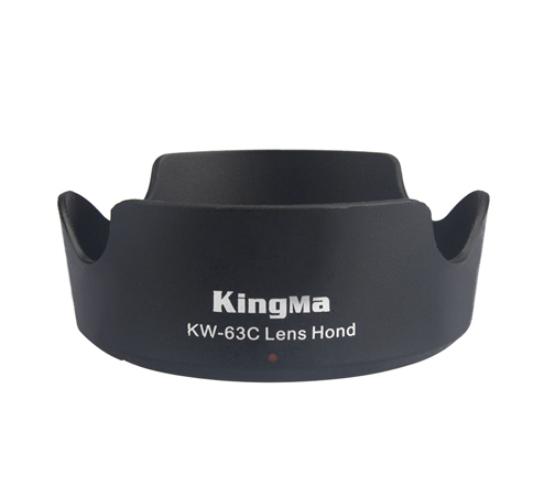 KingMa KW-63C Lens hood for Canon 80D 100D 200D Camera