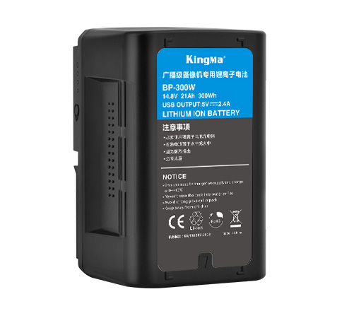 KingMa 21000mAh 300Wh High Capacity V-Mount Battery V Mount Battery for Sony Professional Video Camcorders and LED Lights