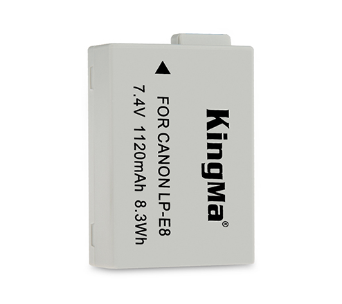 KingMa LP-E8 Battery for Canon  EOS 650D 700D Camera