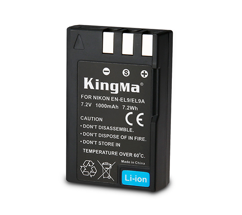 KingMa EN-EL9 battery for Nikon D3000 D5000 camera