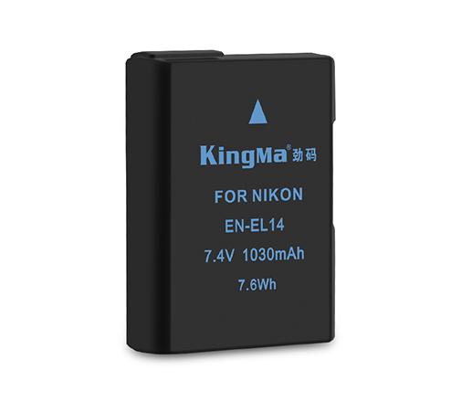 KingMa EN-EL14 battery for Nikon D3300 D3400 camera