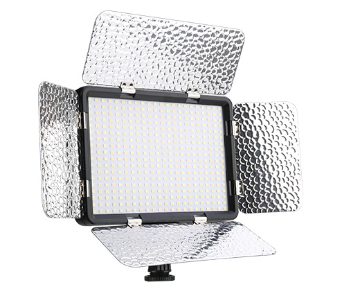 KingMa LED video light LED015-396AS with bi-color dimmable for camera lighting