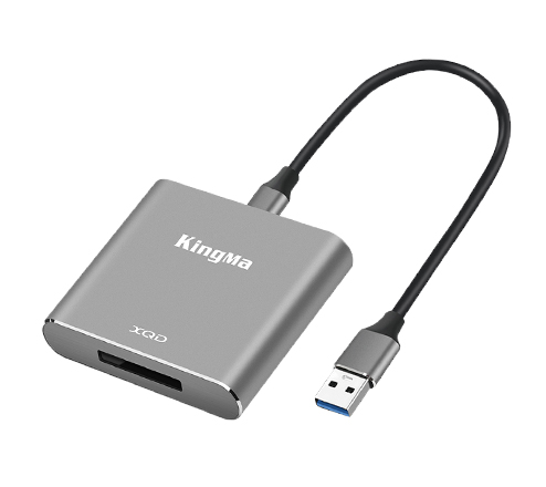 KingMa USB3.0 XQD Card Reader for Sony G/M Series，Lexar  2933x/1400x XQD Card