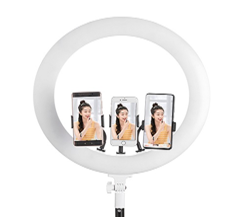 KingMa 18 Inch Ring light kit with tripod stand for Photograph, Make up, Live streaming, Selfie
