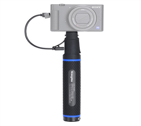 KingMa portable power hand grip built in 10000mAh capacity power bank for action camera accessories