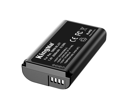 KingMa Full Decoded Rechargeable Lithium Battery DMW-BLJ31 For Panasonic Lumix DC-S1 DC-S1R DC-S1H Camera