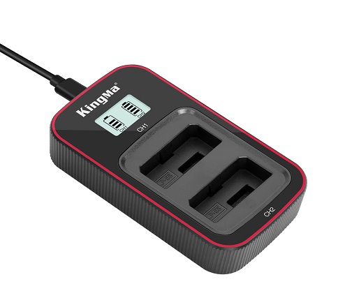 KingMa LCD Dual Charger for LP-E5