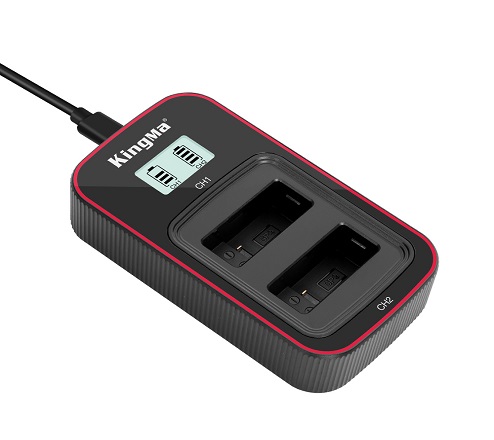 KingMa LCD Dual Charger for Gopro Hero 10/9