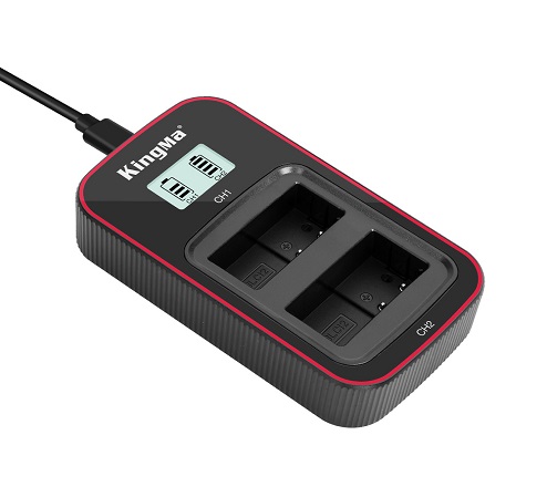 KingMa LCD Dual Charger for DMW-BLC12