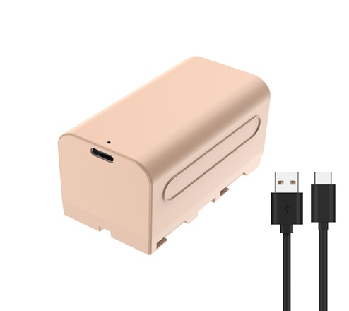KingMa NP-F750 Camera Battery with Type-C Charging Cable